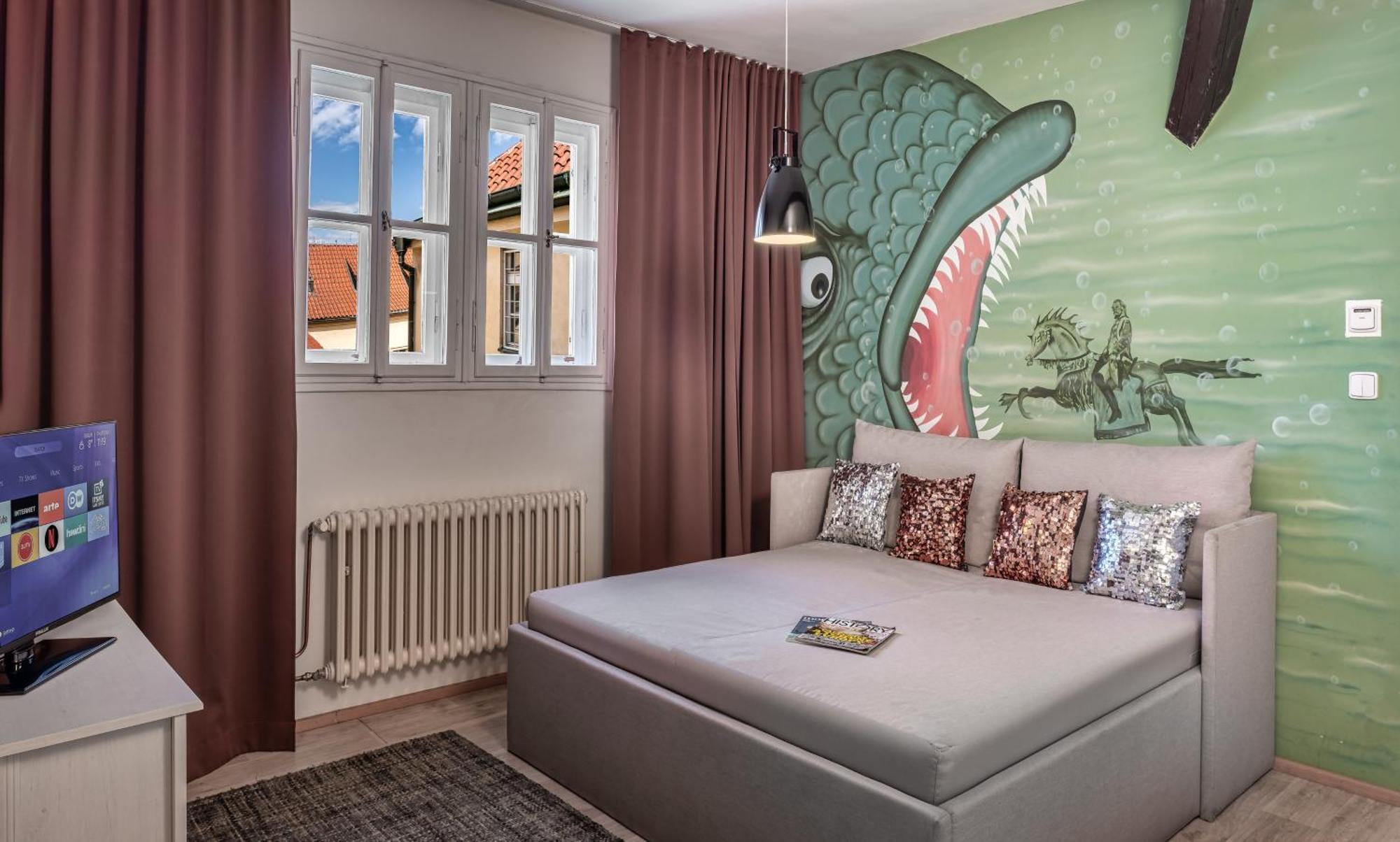 פראג 7 Tales Apartments By Adrez מראה חיצוני תמונה